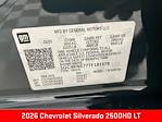 New 2026 Chevrolet Silverado 2500 LT Crew Cab for sale #F181579 - photo 27