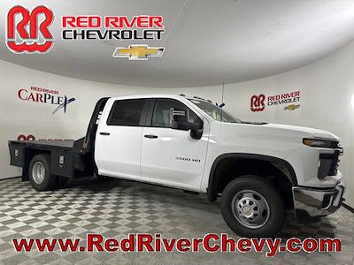 New 2025 Chevrolet Silverado 3500 Work Truck Crew Cab 4WD Flatbed Truck for sale #F196062 - photo 1