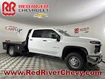 New 2025 Chevrolet Silverado 3500 Work Truck Crew Cab 4WD Flatbed Truck for sale #F196062 - photo 1