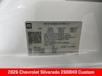 New 2026 Chevrolet Silverado 2500 Custom Crew Cab for sale #F198691 - photo 25