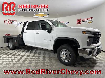 New 2025 Chevrolet Silverado 3500 Work Truck Crew Cab 4WD Flatbed Truck for sale #F201181 - photo 1
