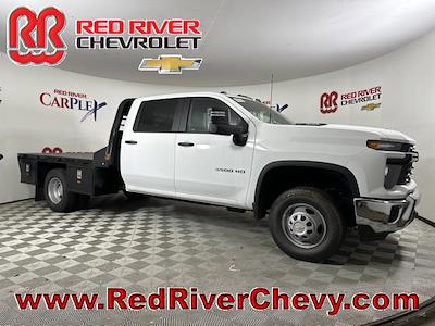 New 2025 Chevrolet Silverado 3500 Work Truck Crew Cab 4WD Flatbed Truck for sale #F201584 - photo 1