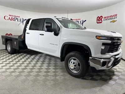 New 2025 Chevrolet Silverado 3500 Work Truck Crew Cab Flatbed Truck for sale #F290521 - photo 1