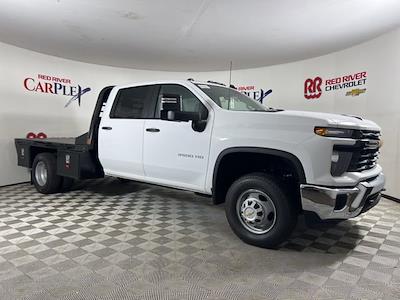 New 2025 Chevrolet Silverado 3500 Work Truck Crew Cab 4WD Flatbed Truck for sale #F319938 - photo 1