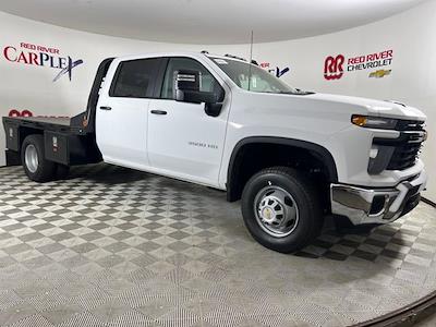 New 2025 Chevrolet Silverado 3500 Work Truck Crew Cab 4WD Flatbed Truck for sale #F319963 - photo 1