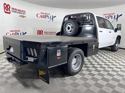 New 2025 Chevrolet Silverado 3500 Work Truck Crew Cab 4WD Flatbed Truck for sale #F319963 - photo 2