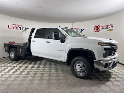 New 2025 Chevrolet Silverado 3500 Work Truck Crew Cab 4WD Flatbed Truck for sale #F319984 - photo 1