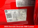 New 2026 Chevrolet Silverado 1500 Custom Crew Cab for sale #G203028 - photo 25