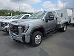 New 2025 GMC Sierra 3500 Pro Regular Cab 4WD Flatbed Truck for sale #25WG100 - photo 3