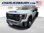 New 2025 GMC Sierra 3500 Pro Crew Cab 4WD 9' 4" CM Truck Beds Steel Flatbed Truck with Gooseneck Hitch for sale #25WG91 - photo 1