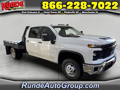 2024 Chevrolet Silverado 3500 Crew Cab 4WD, Flatbed Truck for sale #RF437970 - photo 1