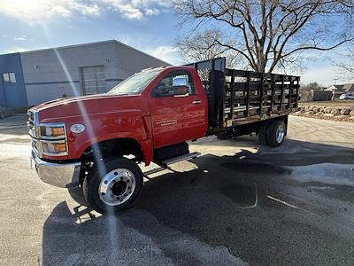 New 2024 Chevrolet Silverado 5500 LT Regular Cab 4WD Stake Bed for sale #24F681 - photo 1