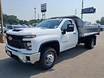 New 2025 Chevrolet Silverado 3500 Regular Cab 4WD 11' Monroe Truck Equipment Stainless Steel Dump Truck for sale #25F155 - photo 1