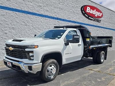 New 2025 Chevrolet Silverado 3500 Regular Cab 4WD 11' Monroe Truck Equipment Steel Dump Truck for sale #25F185 - photo 1