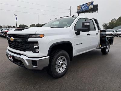 New 2025 Chevrolet Silverado 3500 Work Truck Double Cab 4WD Flatbed Truck for sale #25F190 - photo 1