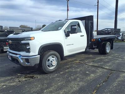 New 2025 Chevrolet Silverado 3500 Regular Cab Steel Flatbed Truck for sale #25F72 - photo 1