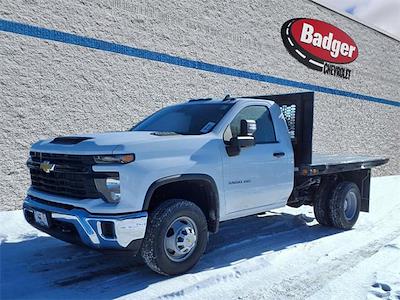 2026 Chevrolet Silverado 3500 Regular Cab DRW 4WD Flatbed Truck for sale #26F51 - photo 1