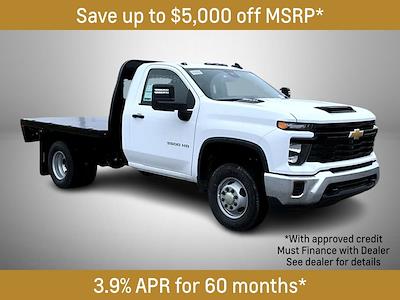 New 2025 Chevrolet Silverado 3500 Regular Cab Flatbed Truck for sale #K250560 - photo 1
