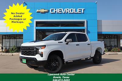 New 2025 Chevrolet Silverado 1500 Custom Crew Cab 4WD Pickup for sale #TS4471 - photo 1