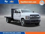 2024 Chevrolet Silverado 4500 Crew Cab DRW 2WD, Flatbed Truck for sale #47211 - photo 1