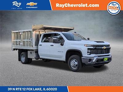 New 2024 Chevrolet Silverado 3500 Work Truck Crew Cab 4WD Landscape Dump for sale #47629 - photo 1