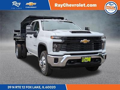 New 2025 Chevrolet Silverado 3500 Double Cab 4WD 9' Monroe Truck Equipment Steel Dump Truck for sale #48648 - photo 1