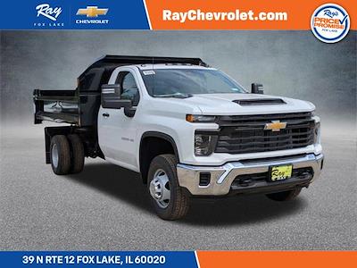 New 2025 Chevrolet Silverado 3500 Regular Cab 4WD 11' Monroe Truck Equipment Steel Dump Truck for sale #48815 - photo 1