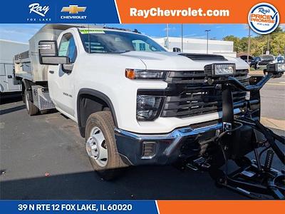 New 2025 Chevrolet Silverado 3500 Regular Cab 4WD 11' Monroe Truck Equipment Stainless Steel Dump Truck for sale #48849 - photo 1