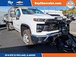 New 2025 Chevrolet Silverado 3500 Regular Cab 4WD 11' Monroe Truck Equipment Stainless Steel Dump Truck for sale #48849 - photo 1
