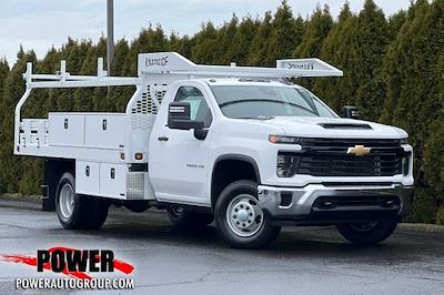 2024 Chevrolet Silverado 3500 Regular Cab 4WD, Knapheide Contractor Body Contractor Truck for sale #26260 - photo 1