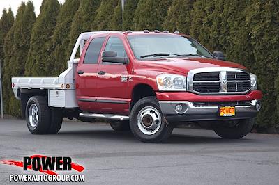 Used 2007 Dodge Ram 3500 Quad Cab Flatbed Truck for sale #P33065 - photo 1