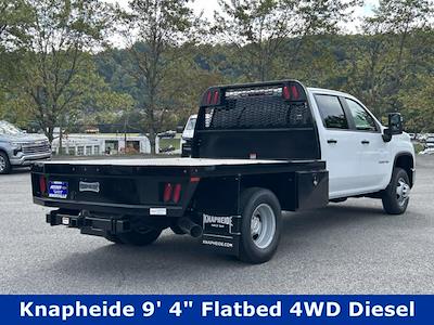 New 2025 Chevrolet Silverado 3500 Work Truck Crew Cab 4WD 9' Knapheide Flatbed Truck for sale #SF367762 - photo 2