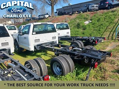 New 2024 Ford F-350 XL Regular Cab 4x4 PJ's Steel Flatbed Truck with Gooseneck Hitch for sale #24F36916 - photo 2