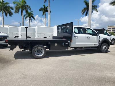 New 2024 Ford F-550 XL Crew Cab 12' Premier Truck Center Steel Flatbed Truck for sale #REG03010 - photo 2