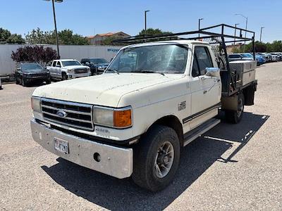 1991 Ford F-250 Regular Cab 4x4 Flatbed Truck for sale #N03756A - photo 1