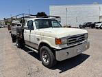 1991 Ford F-250 Regular Cab 4x4 Flatbed Truck for sale #N03756A - photo 4