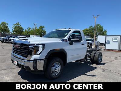New 2025 GMC Sierra 3500 Pro Regular Cab 4WD 60 CA Cab Chassis for sale #25G075 - photo 1