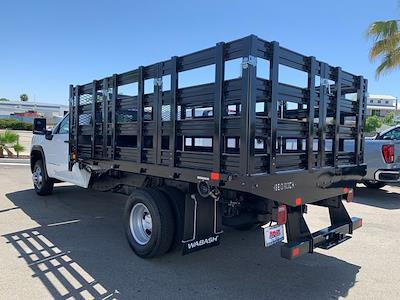 New 2025 GMC Sierra 3500 Regular Cab 4WD Stake Bed for sale #25G224 - photo 2