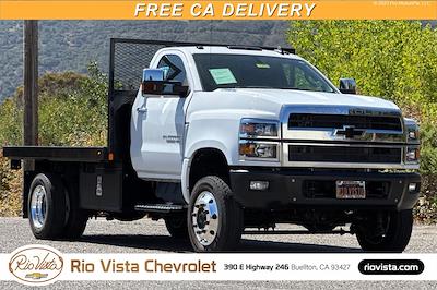 2021 Chevrolet Silverado 6500 Regular Cab DRW 4WD Flatbed Truck for sale #11472P - photo 1