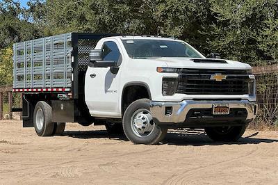 New 2024 Chevrolet Silverado 3500 Work Truck Regular Cab RWD 12' Morgan Truck Body for sale #241101 - photo 1