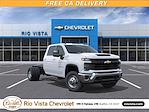 New 2025 Chevrolet Silverado 3500 Work Truck Crew Cab 4WD 60 CA Cab Chassis for sale #250687C - photo 1
