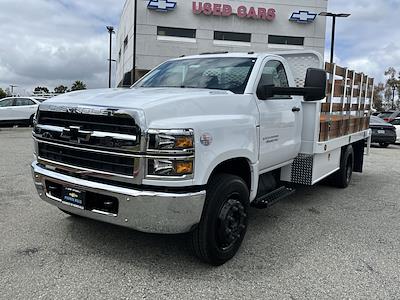 New 2024 Chevrolet Silverado 4500 Work Truck Regular Cab 2WD Scelzi Stake Bed for sale #240983C - photo 1