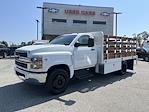 New 2024 Chevrolet Silverado 5500 Work Truck Regular Cab 2WD Scelzi Stake Bed for sale #240984C - photo 1