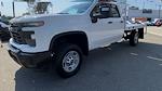 New 2025 Chevrolet Silverado 2500 Work Truck Double Cab 8' 6" Scelzi Steel Flatbed Truck for sale #251015TC - photo 5