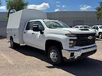 New 2024 Chevrolet Silverado 3500 Work Truck Crew Cab 4WD Enclosed Service Body for sale #F243164 - photo 8