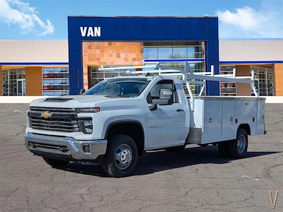 New 2025 Chevrolet Silverado 3500 Work Truck Regular Cab RWD 11' Harbor Service Truck for sale #F250491 - photo 1