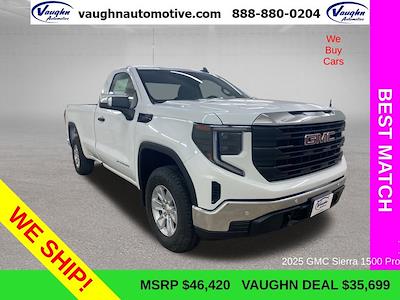 New 2025 GMC Sierra 1500 Pro Regular Cab 4WD Pickup for sale #228052 - photo 1