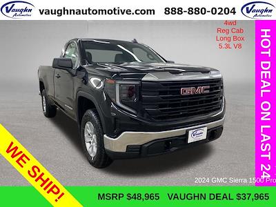 New 2024 GMC Sierra 1500 Pro Regular Cab 4WD Pickup for sale #450594 - photo 1