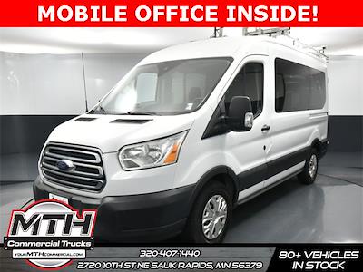 Used 2015 Ford Transit 150 XLT Medium Roof Upfitted Cargo Van for sale #CA01350 - photo 1