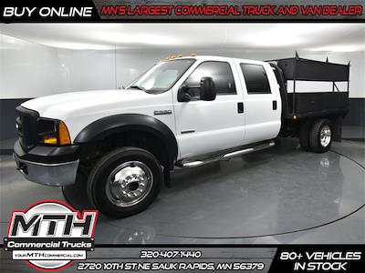 Used 2007 Ford F-550 XLT Crew Cab 4x4 Contractor Truck for sale #CA03401 - photo 1